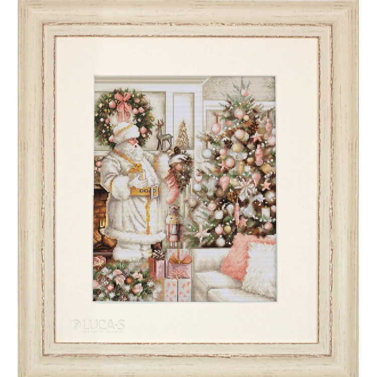 LUCA-S WHITE SANTA WITH CHRISTMAS TREE