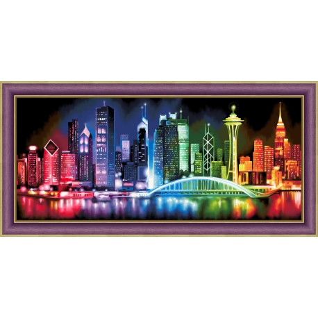 DIAMOND PAINTING SHINING CITY