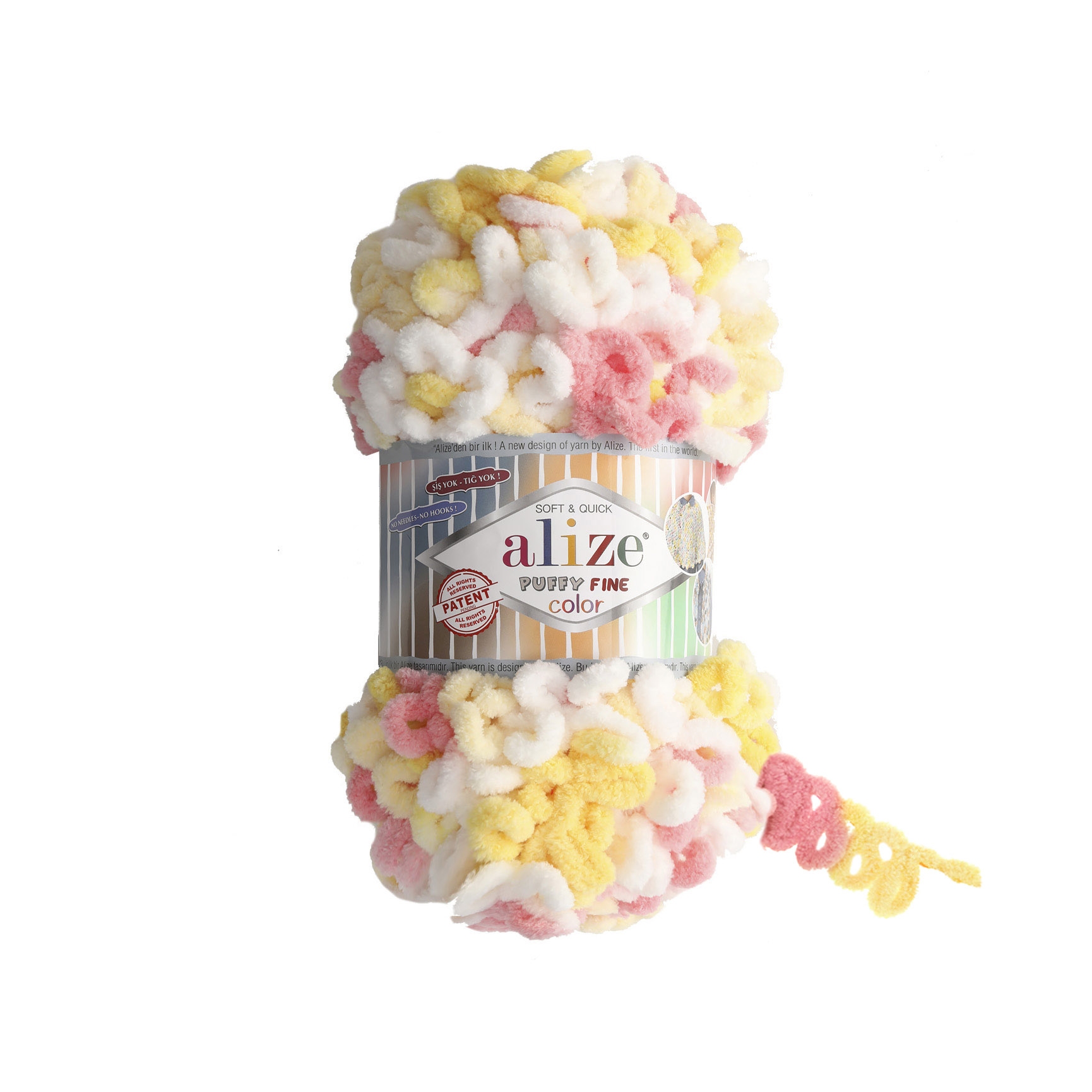 ALIZE PUFFY FINE COLOR 5942 - SKLADEM 2 KUSY