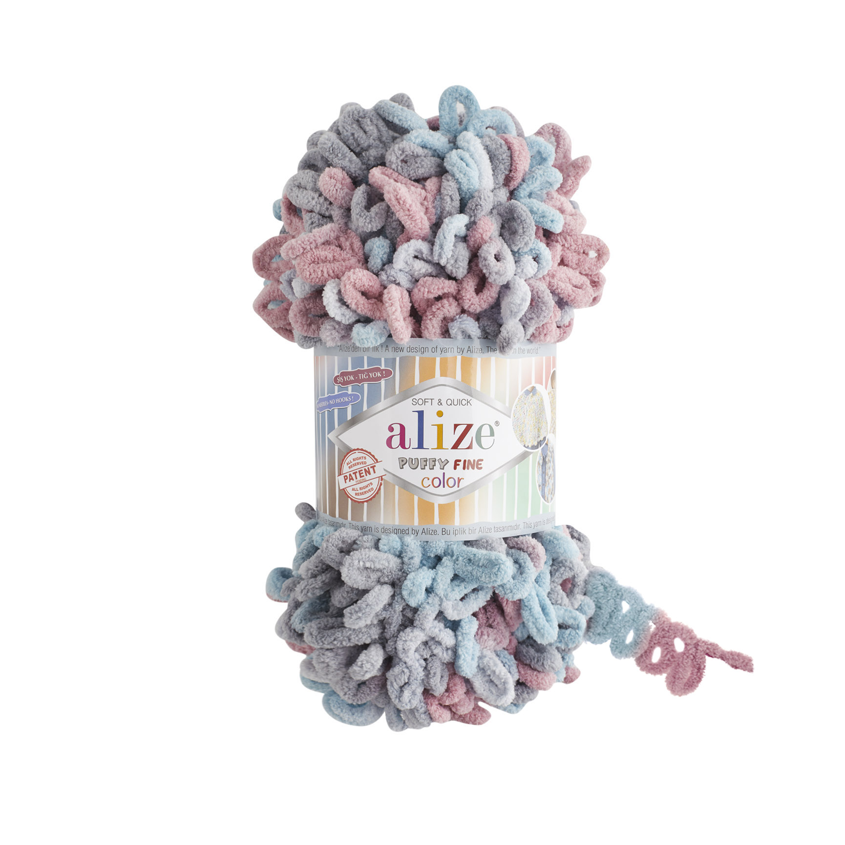 ALIZE PUFFY FINE COLOR 6041 - NENÍ SKLADEM POSLEDNÍ - NA DOTAZ