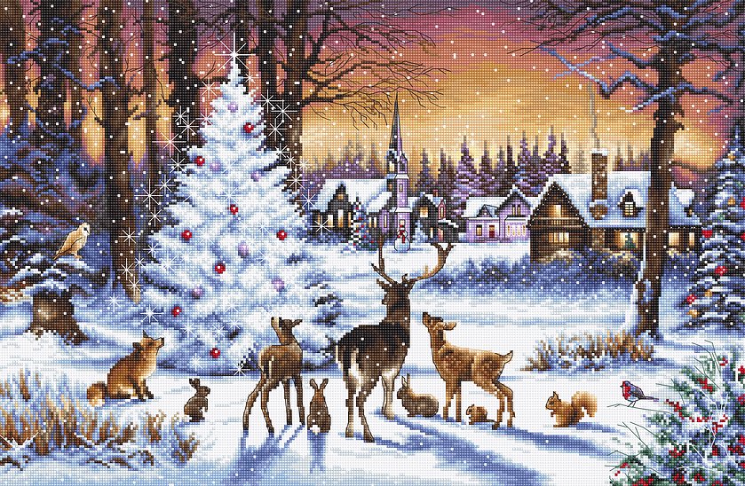 LETISTITCH Christmas Wood