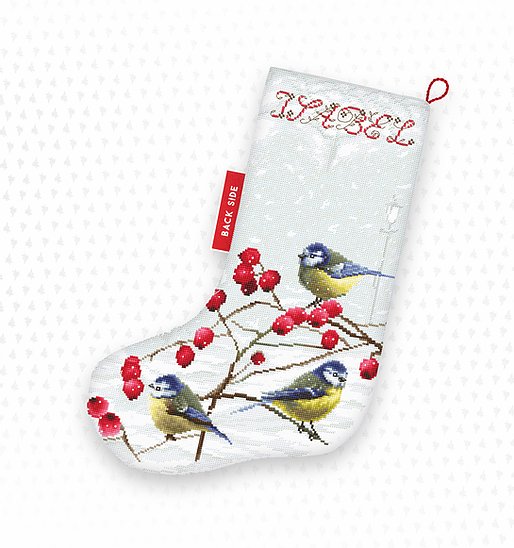 LETISTITCH Blue tits Stocking