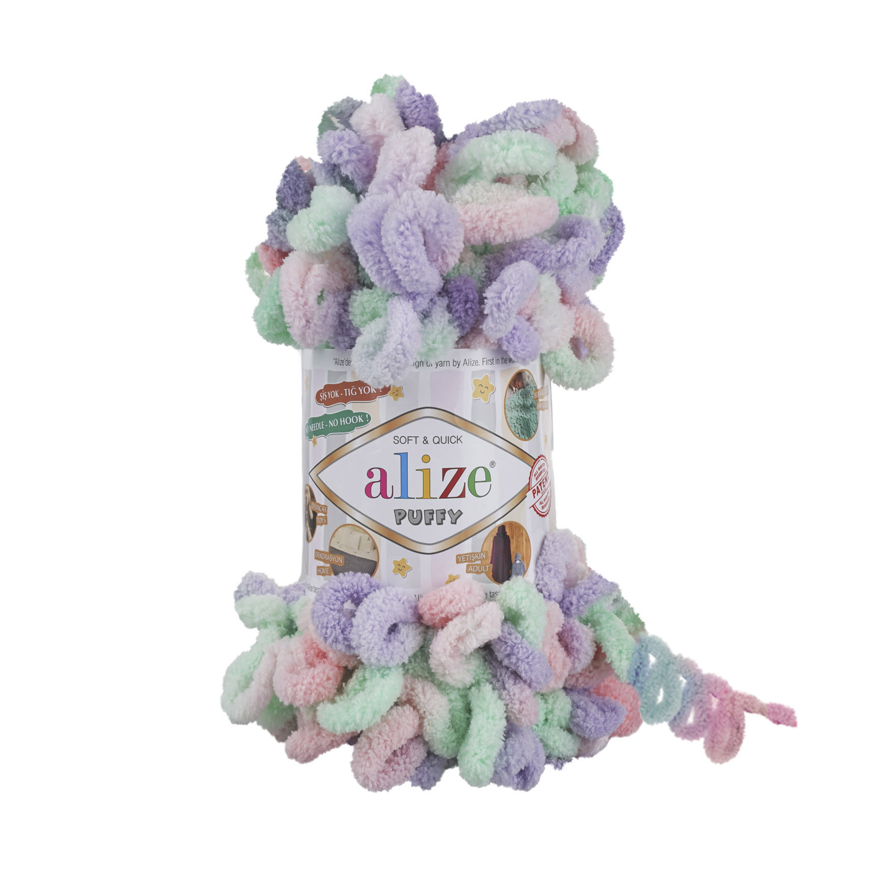 ALIZE PUFFY COLOR 5938 - SKLADEM 5 KUSŮ