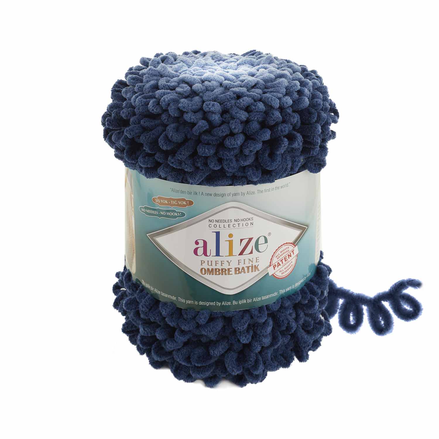 ALIZE PUFFY FINE OMBRE BATIK 7266 - NENÍ SKLADEM
