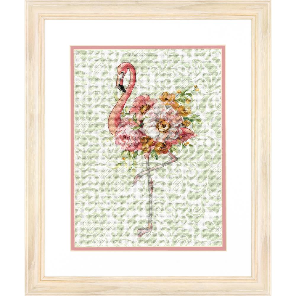DIMENSIONS FLORAL FLAMINGO