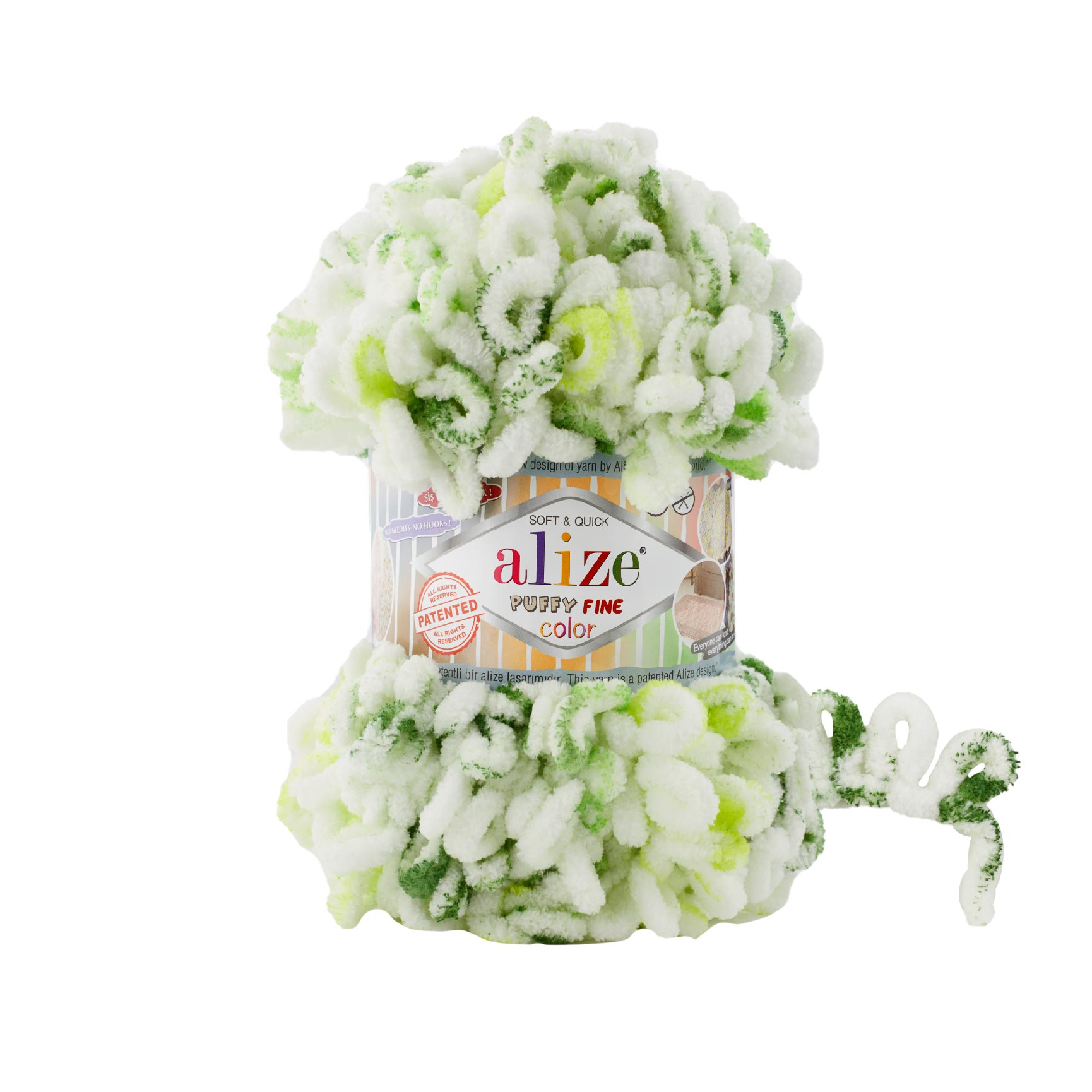 ALIZE PUFFY FINE COLOR 7627 - NENÍ SKLADEM - NA DOTAZ