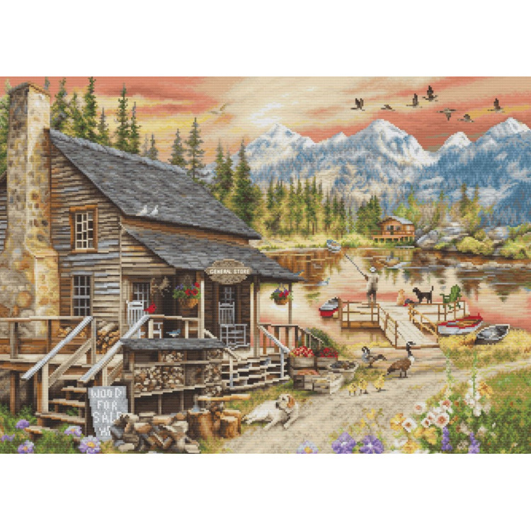 LUCA-S LOG CABIN GENERAL STORE