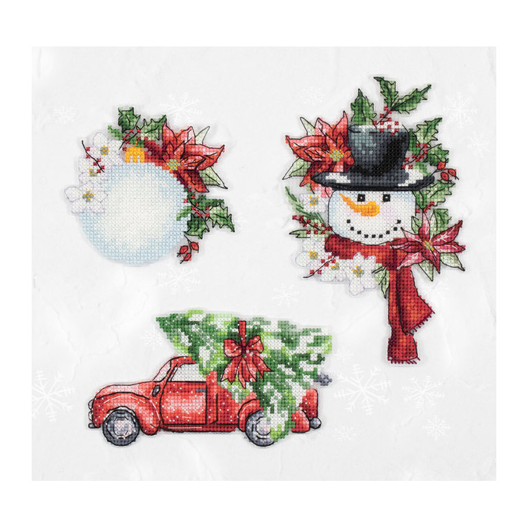LUCA-S TOYS CROSS STITCH KIT CHRISTMAS TOYS