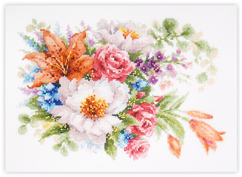 MAGIC NEEDLE 210-313"Gentle Flowers"