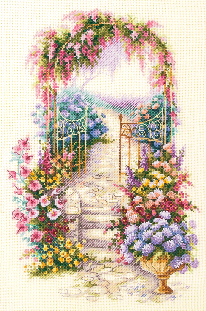 MAGIC NEEDLE 110-001"ENTRANCE TO THE GARDEN"