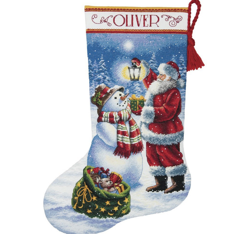 DIMENSIONS HOLIDAY GLOW STOCKING