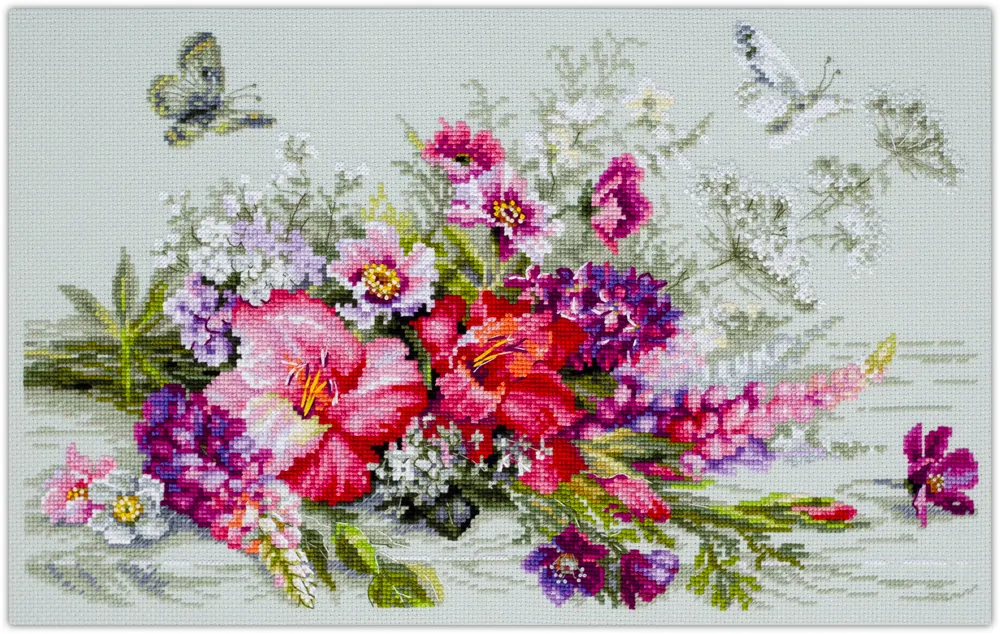 MAGIC NEEDLE 510-228 "Country Bouquet"