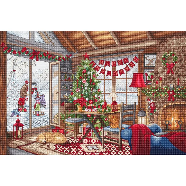 LETISTITCH CHRISTMAS CABIN