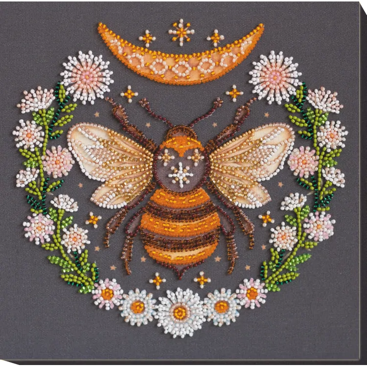 ABRIS ART BEAD EMBROIDERY KIT HONEY DREAM (DECO SCENES)