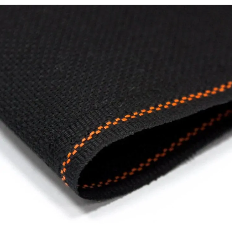 AIDA ZWEIGART 14CT - 720 BLACK - 110cm x 100cm