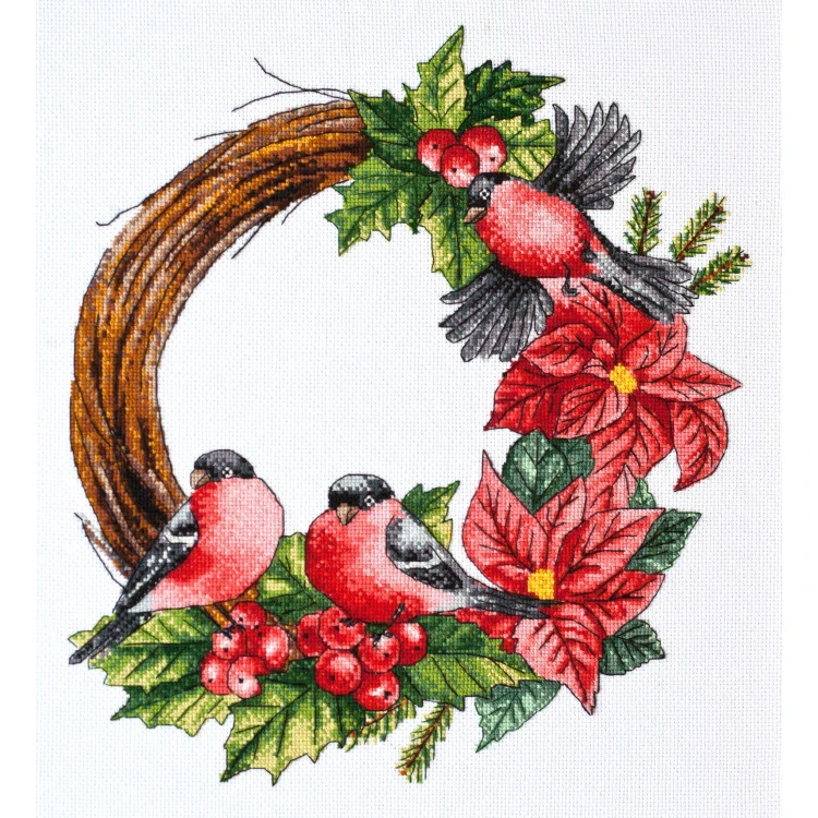 ABRIS ART Christmas wreath