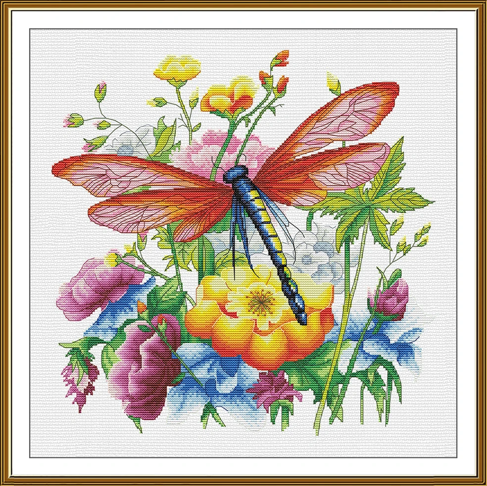 NOVA SLOBODA Multicolored dragonfly