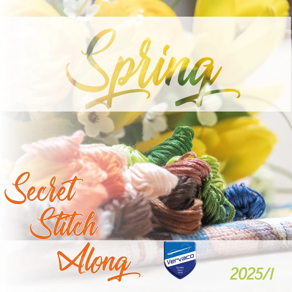LANARTE & VERVACO Secret Stitch Along 2025/1