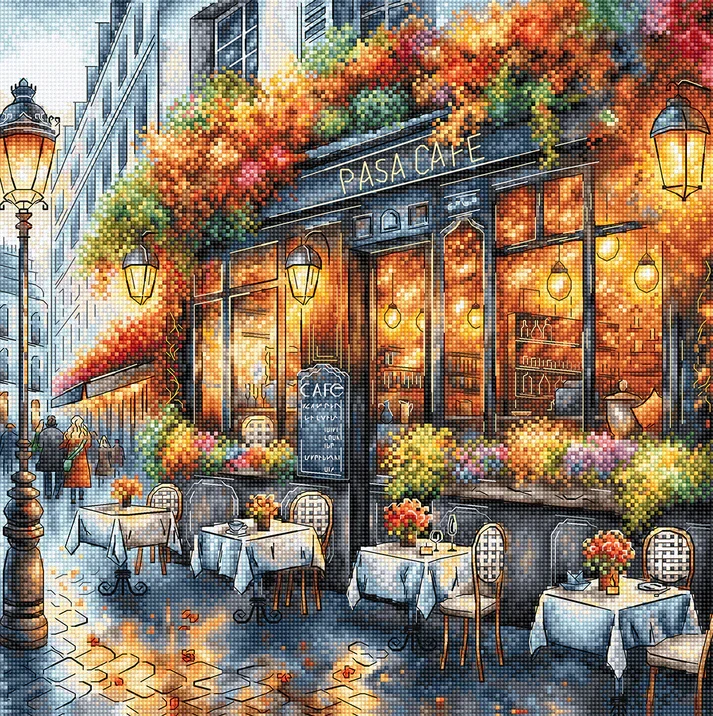 AVA STITCH Coffee in Autumn