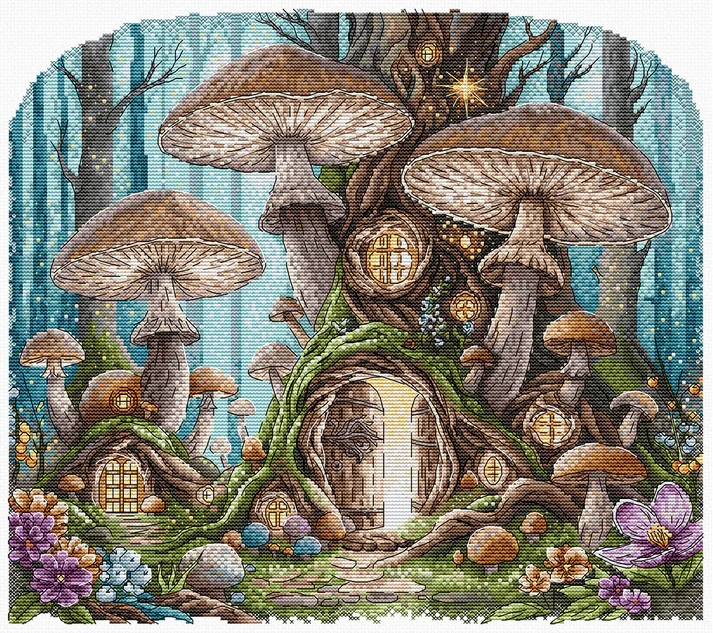 AVA STITCH Fairies Village