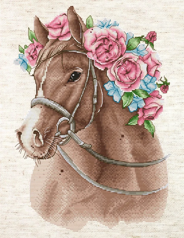 HOBBY JOBBY The Horse in Flowers