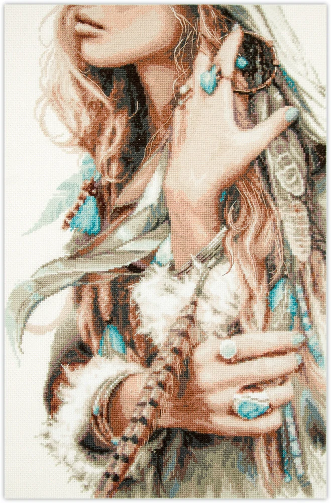 MAGIC NEEDLE 70-03 "Boho Girl"