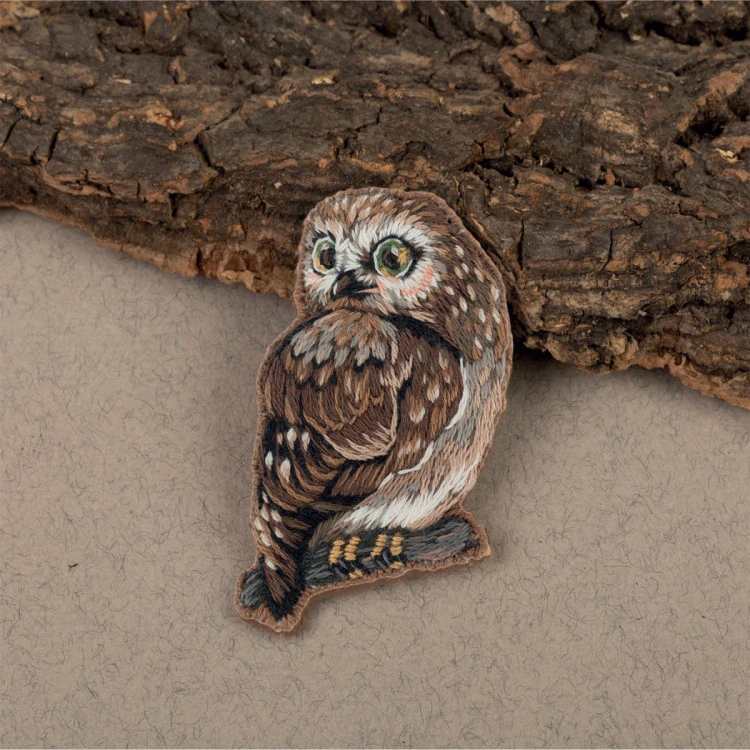 PANNA Owl brooch JK-2273