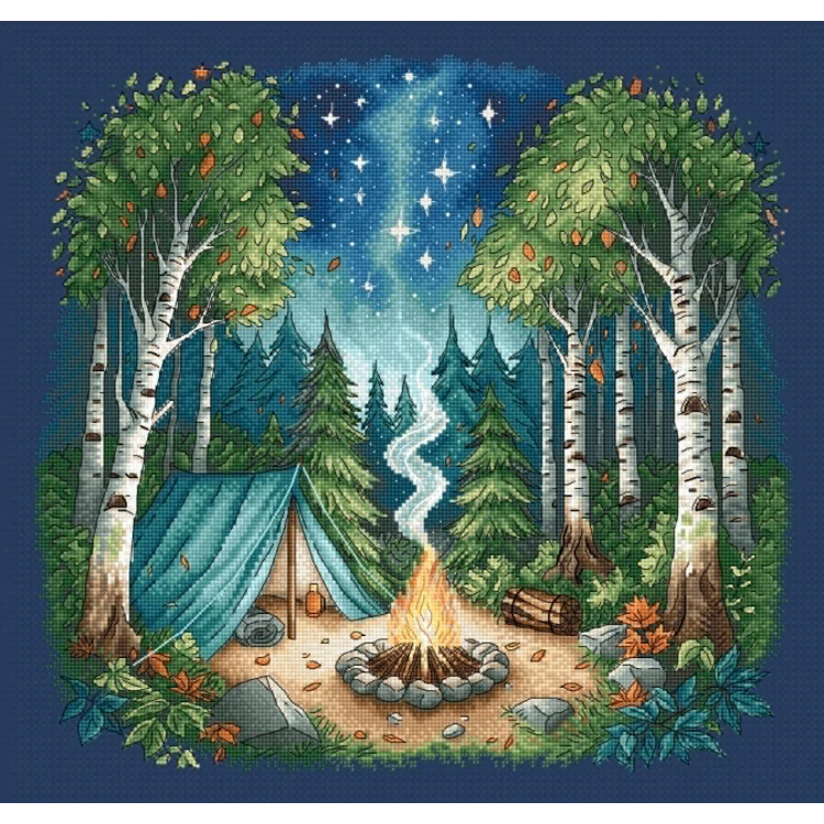 AVA STITCH Camp in the Forest P038
