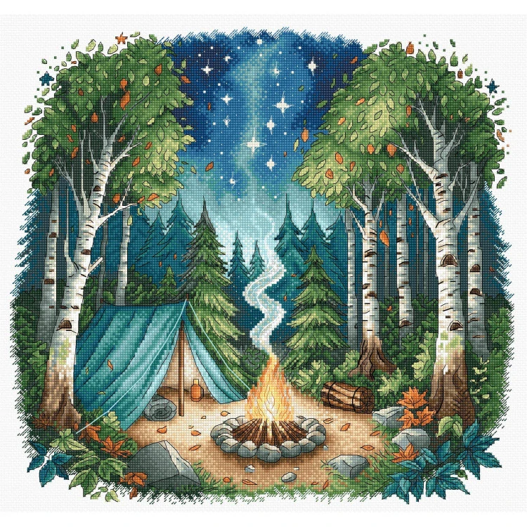 AVA STITCH Camp in the Forest P038-A