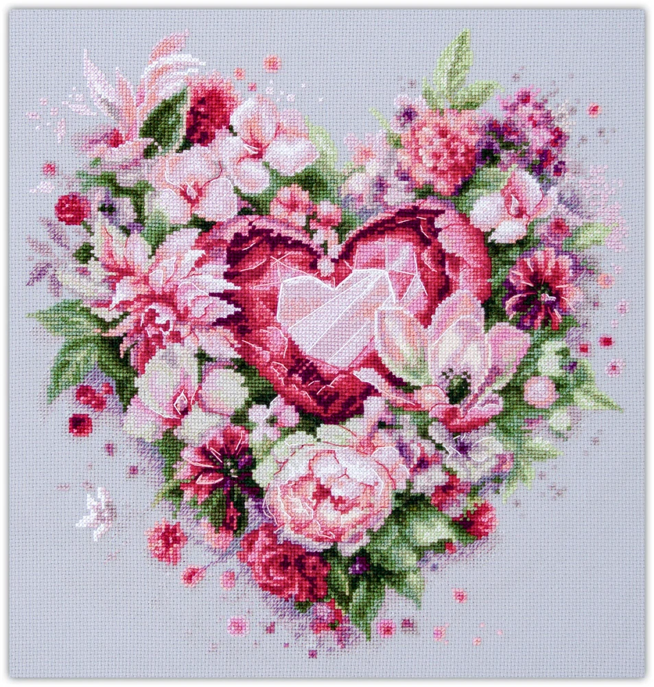 MAGIC NEEDLE 70-15 "BLOOMING HEART"