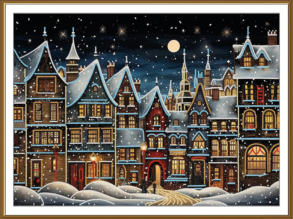 NOVA SLOBODA The charm of a winter night HK3329