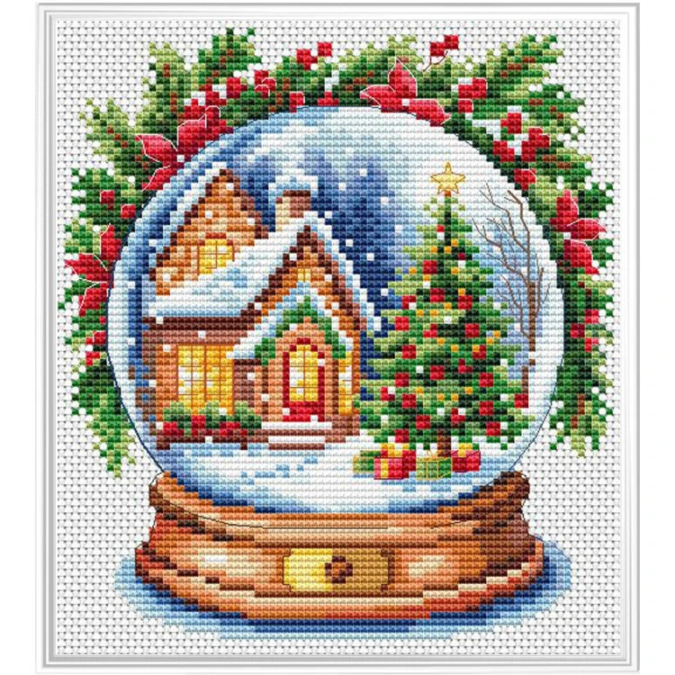 COLLECTION D'ART Snow Globe House BC8141