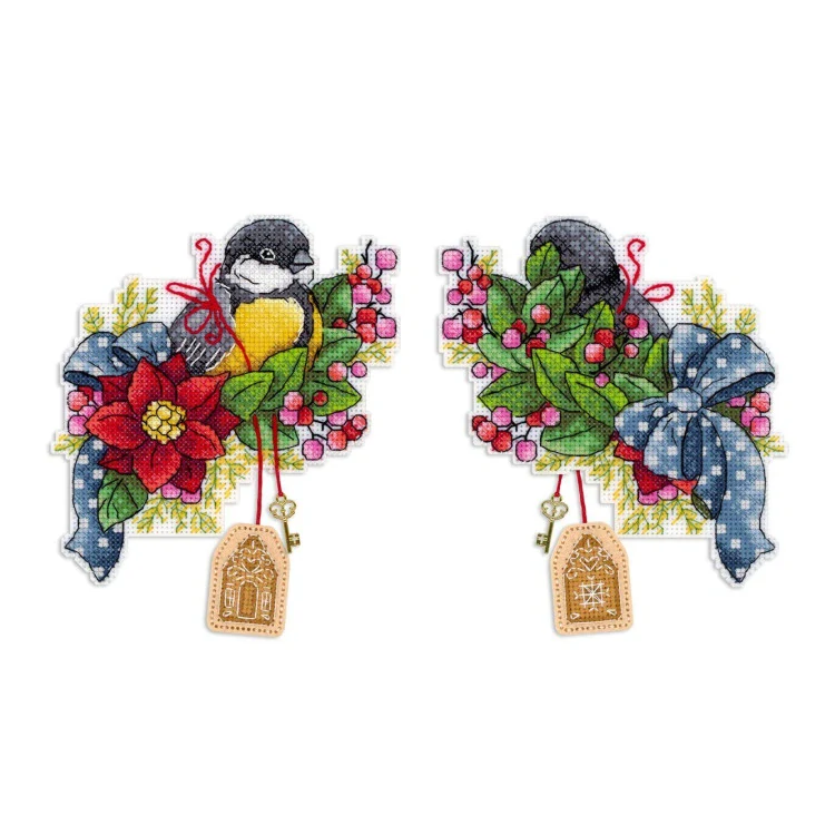 M.P.STUDIA Festive titmouse R-1132
