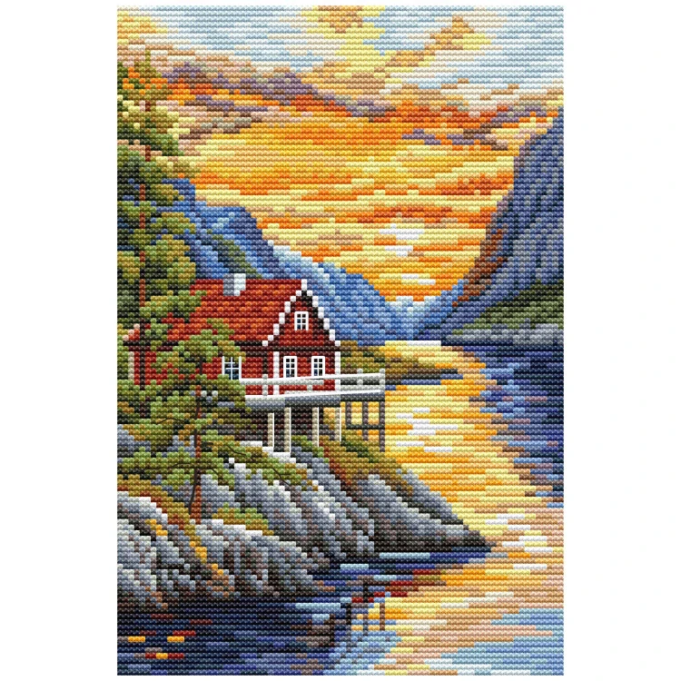 COLLECTION D'ART Lakeside Cottage BC8103
