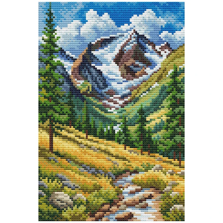 COLLECTION D'ART Mountain Path BC8104