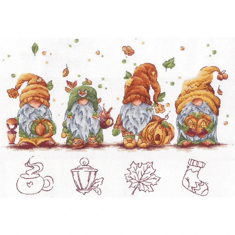 ANDRIANA Autumn gnomes A-34