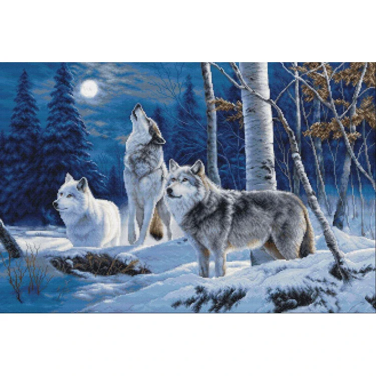 LUCA-S The Howl of Wolves and the Winter Moon B727