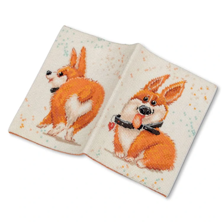 PANNA Passport cover. Corgi OR-7393