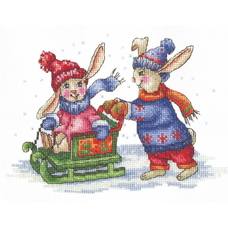 ANDRIANA Bunnies. Winter Games B-43
