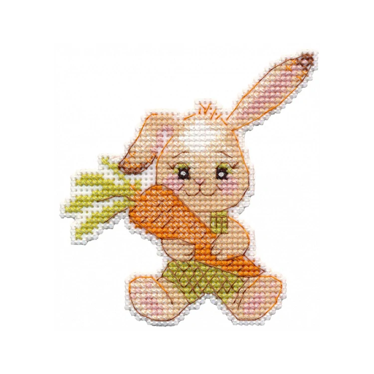 OVEN Magnet.Bunny with carrot 1499