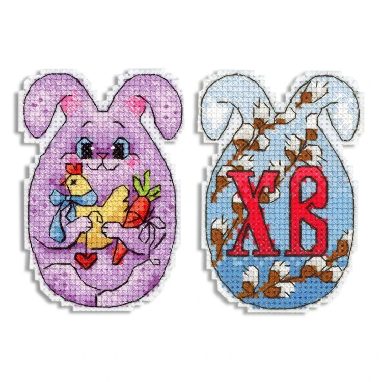 M.P.STUDIA Easter bunny with chicken R-870