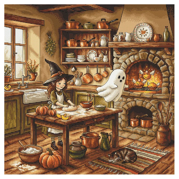 AVA STITCH Autumn Magic Kitchen P105