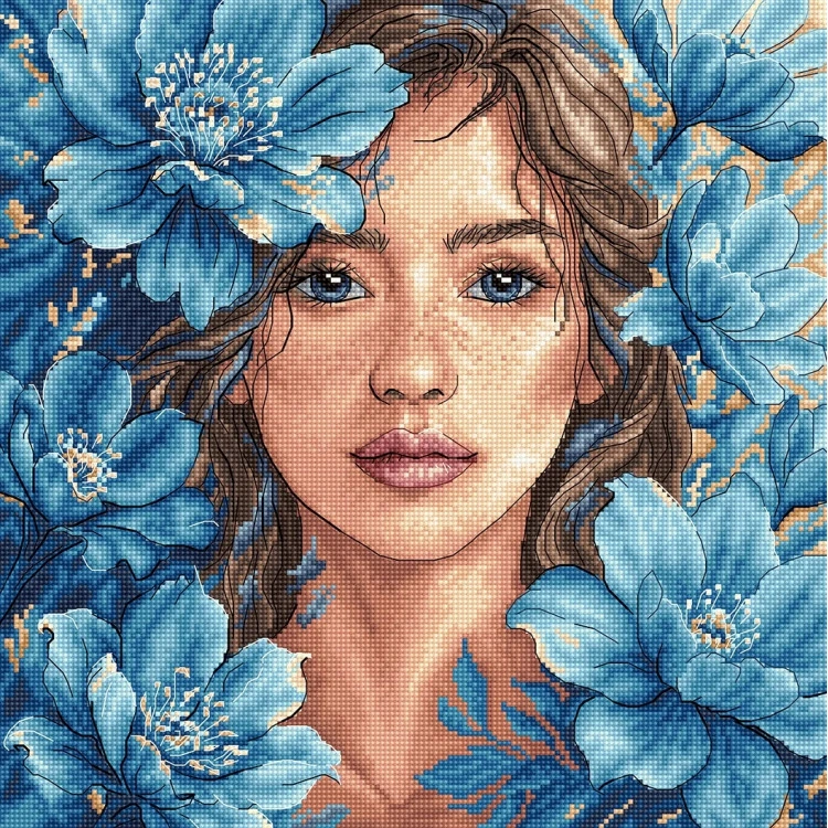 AVA STITCH Blue Gaze P125