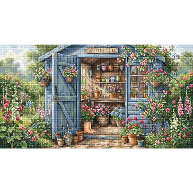 AVA STITCH Garden in Bloom P132