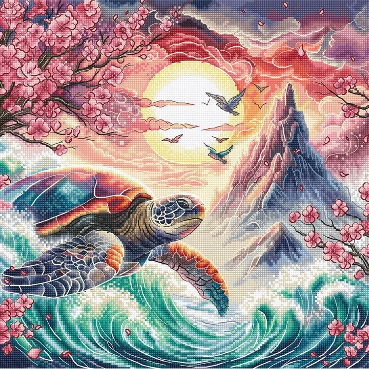 AVA STITCH The Turtle of the Rising Sun P056