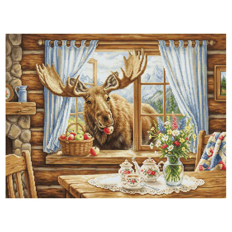 LUCA-S Unexpected Cabin Guest G731-Tapestry kit