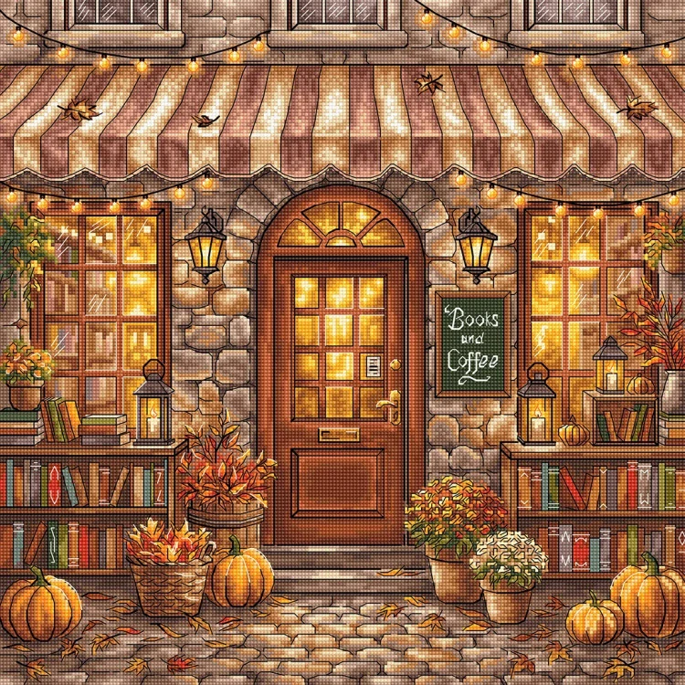 AVA STITCH Books and Coffee P130