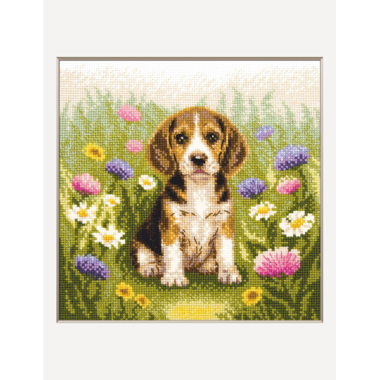 RIOLIS Aine collection Meadow Pup A1048