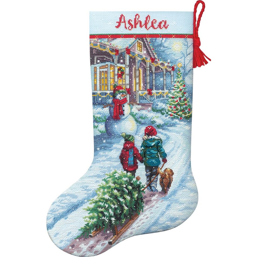 DIMENSIONS CHRISTMAS STOCKING