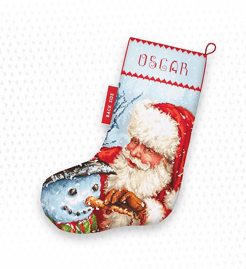 LETISTITCH Christmas Stocking